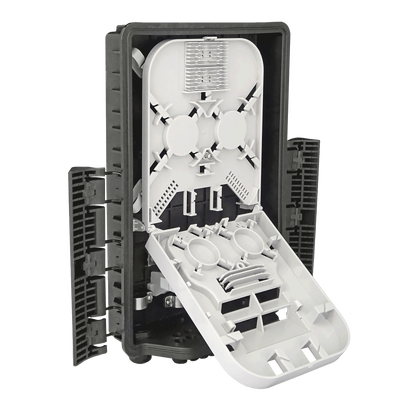 Outdoor Termination Box | 1 Tray 24 Fibers 16 Ports 16 PLC | 362217