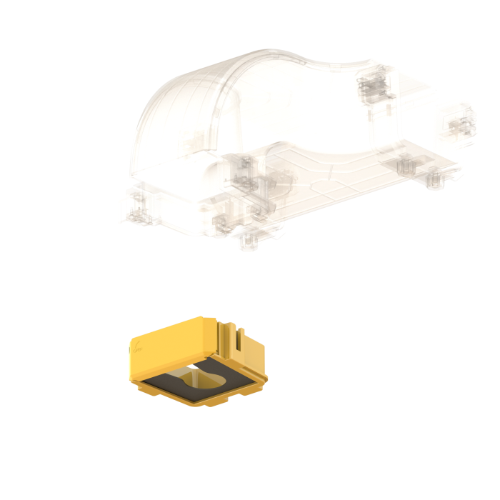 FDS_100mm-1x48mm Outlet Flex Tube Adapter