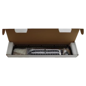 Empty Modular Angled HD Patch Panel | 1U CAT-6A | 48 Ports - Thumbnail