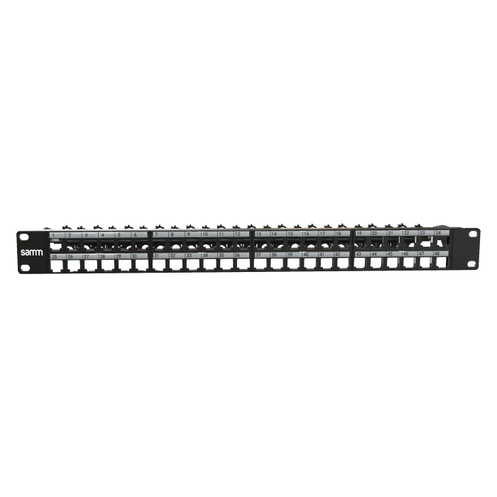 PANEL-1U-SHLD-UNL-STR-48P with SCM