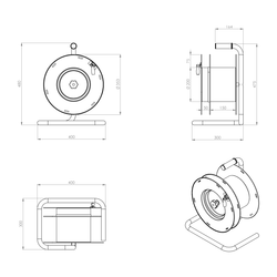 Portable Cable Reel - Thumbnail