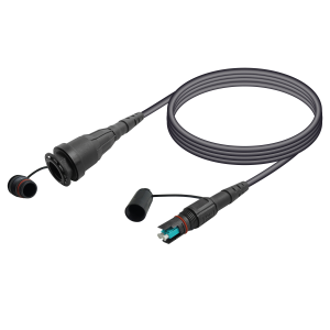 Samm Teknoloji - QCS Harsh Environment Multi-mode OM3 Fiber Cable Assembly | QCS-Male to QCS-Female