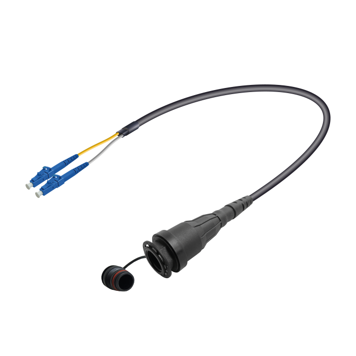 QCS Zorlu Ortam Single Mode A2 Fiber Kablo Uygulaması | QCS-Dişi to LC-Duplex QCS Zorlu Ortam Single Mode A2 Fiber Kablo Uygulaması | QCS-Dişi to LC-Duplex