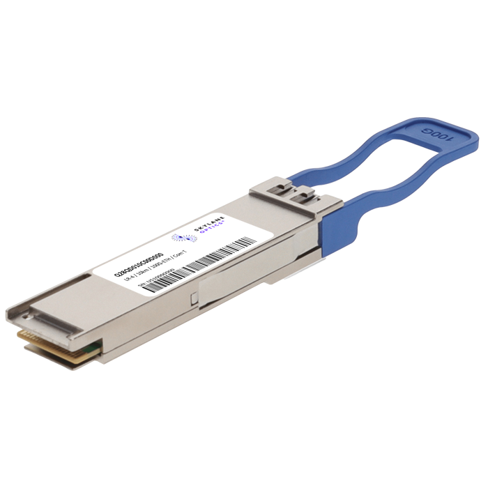 QSFP28 100GbE (100GBase-LR4), 10km, Single-Mode (LAN-WDM), Commercial Temp Fiber Optic Transceiver
