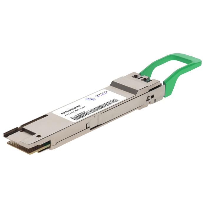 QSFP56-DD 400GbE (400GBase-FR4), 2km, Single-Mode (CWDM), Commercial Temp, w/ FEC Fiber Optic Transceiver QSFP56-DD 400GbE (400GBase-FR4), 2km, Single-Mode (CWDM), Commercial Temp, w/ FEC Fiber Optic Transceiver