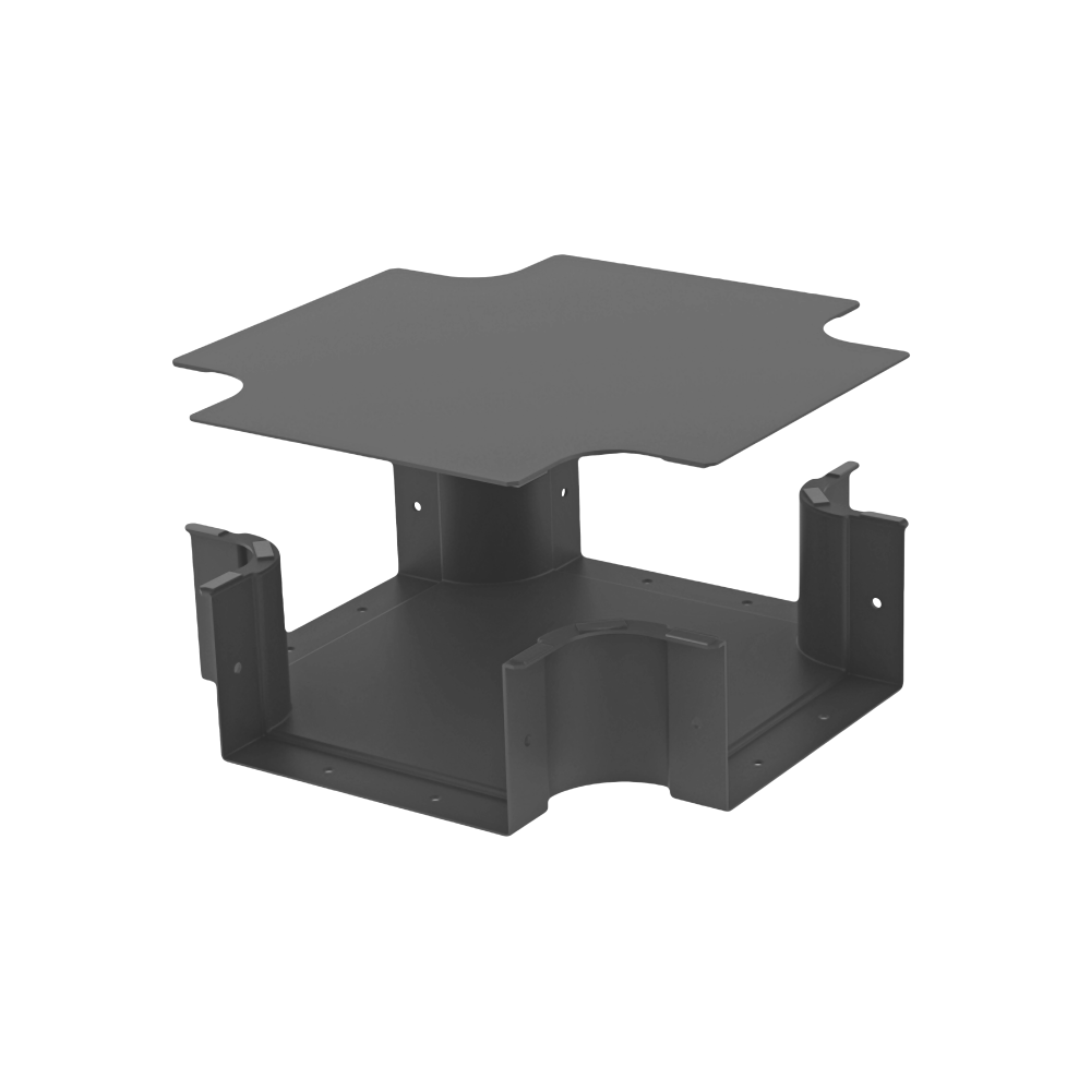 Raceways | 4 Way Cross Connection 200mm | W/ Cover