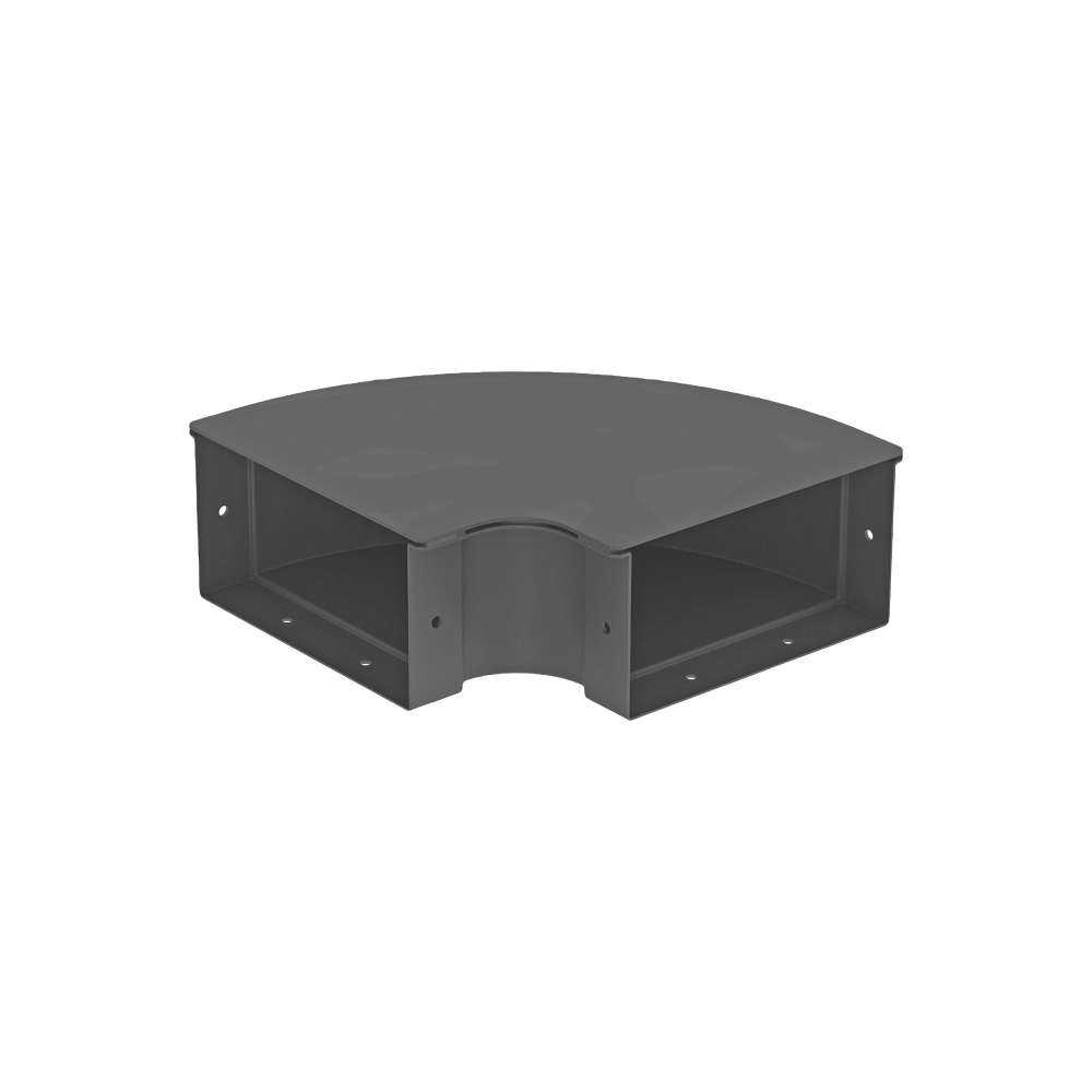 Raceways | Horizontal Elbow | W/ Cover 200mm