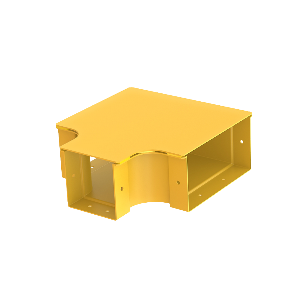 Samm Teknoloji - Raceways | Horizontal “T” Reducer 2010 | W/ Cover Samm Teknoloji - Raceways | Horizontal “T” Reducer 2010 | W/ Cover