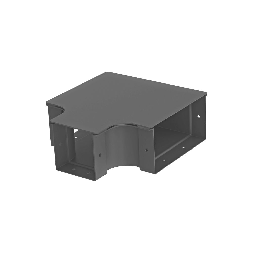 Raceways | Horizontal “T” Reducer 2010 | W/ Cover