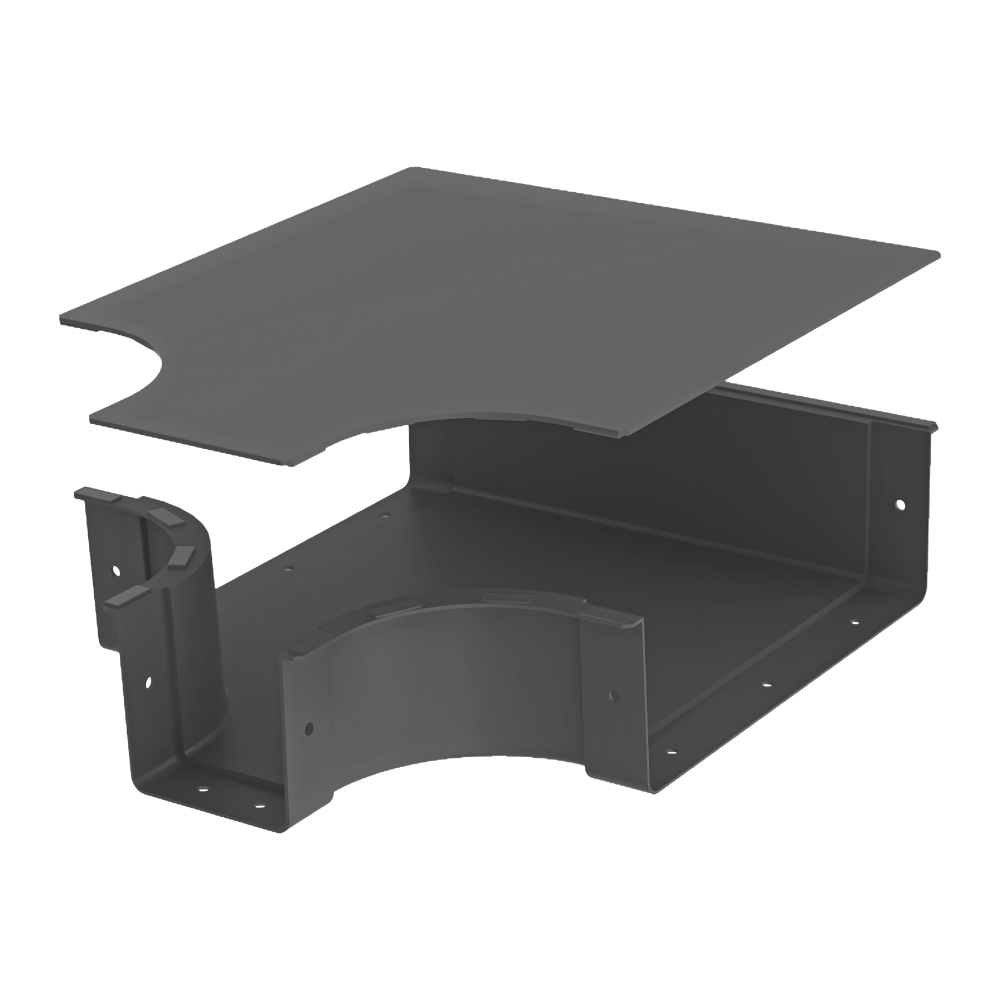 Raceways | Horizontal “T” Reducer 3010 | W/ Cover - Thumbnail
