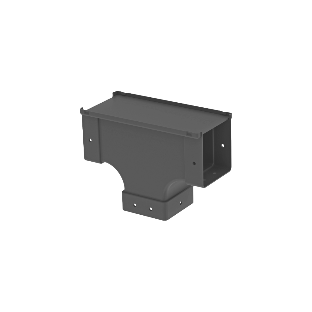 Raceways | Top Side Open Vertical Drop 100mm | W/ Cover