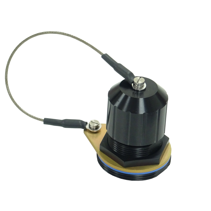 Receptacle Jam Nut for TACLight™ Hermaphroditic Fiber Optic Connector