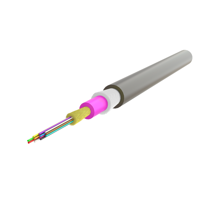 Ruggedized Distribution Cable 4.8mm | U-B3Q(ZN-GY)H 1x24 | 1000 meters Ruggedized Distribution Cable 4.8mm | U-B3Q(ZN-GY)H 1x24 | 1000 meters