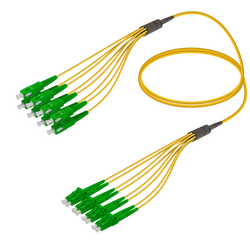 Samm Teknoloji - SC/APC-LC/APC | 8 Fiber Fanout | Single Mode G657.A2 | 3.0/1.8mm Samm Teknoloji - SC/APC-LC/APC | 8 Fiber Fanout | Single Mode G657.A2 | 3.0/1.8mm