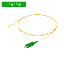 Samm Teknoloji - SC/APC Pigtail | Single Mode G657.A2 | 0.9mm Samm Teknoloji - SC/APC Pigtail | Single Mode G657.A2 | 0.9mm