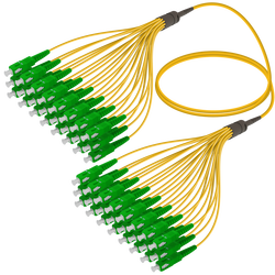 SC/APC-SC/APC | 24 Fiber Fanout | Single Mode G657.A2 | 3.0/1.8mm - Thumbnail
