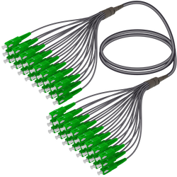SC/APC-SC/APC | 24 Fibers Universal Fanout | Single Mode G657.A2 | 4.8/1.8mm
