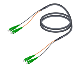 SC/APC-SC/APC | Single Mode G657.A2 Universal FTTA Breakout | 7.0x2.0mm