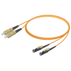 SC/UPC-LSH/UPC | Multi Mode G651.OM2 Duplex Patch Cord | 2.0x4.1mm - Thumbnail