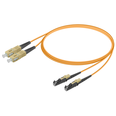 SC/UPC-LSH/UPC | Multi Mode G651.OM2 Duplex Patch Cord | 2.0x4.1mm SC/UPC-LSH/UPC | Multi Mode G651.OM2 Duplex Patch Cord | 2.0x4.1mm