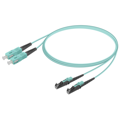 SC/UPC-LSH/UPC | Multi Mode G651.OM3 Duplex Patch Cord | 2.0x4.1mm SC/UPC-LSH/UPC | Multi Mode G651.OM3 Duplex Patch Cord | 2.0x4.1mm