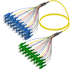 Samm Teknoloji - SC/UPC-LC/APC | 24 Fiber Fanout | Single Mode G657.A2 | 3.0/0.9mm (1) Samm Teknoloji - SC/UPC-LC/APC | 24 Fiber Fanout | Single Mode G657.A2 | 3.0/0.9mm (1)