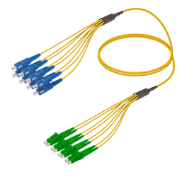 Samm Teknoloji - SC/UPC-LC/APC | 8 Fiber Fanout | Single Mode G657.A2 | 3.0/1.8mm Samm Teknoloji - SC/UPC-LC/APC | 8 Fiber Fanout | Single Mode G657.A2 | 3.0/1.8mm