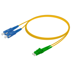 Samm Teknoloji - SC/UPC-LC/APC | Single Mode G657.A2 Duplex Patch Cord | 2.0x4.1mm (1) Samm Teknoloji - SC/UPC-LC/APC | Single Mode G657.A2 Duplex Patch Cord | 2.0x4.1mm (1)