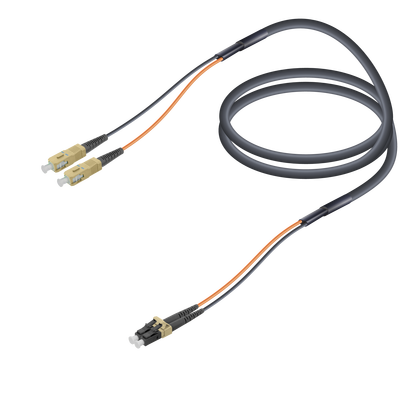 SC/UPC-LC/UPC | Multi Mode G651.OM2 Universal FTTA Breakout | 7.0x2.0mm