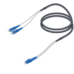 SC/UPC-LC/UPC | Single Mode G657.A2 Çelik Korugeli FTTA Breakout | 7.0x2.85mm