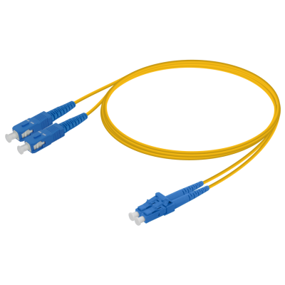 SC/UPC-LC/UPC | Single Mode G657.A2 Duplex Patch Cord | 2.0x4.1mm