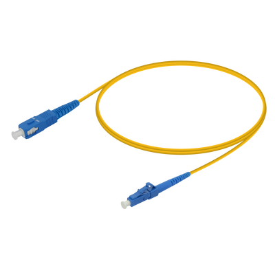 SC/UPC-LC/UPC | Single Mode G657.A2 Simplex Patch Cord | 2.0mm