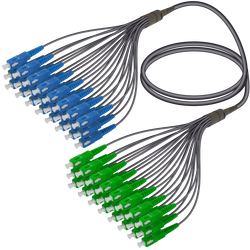 Samm Teknoloji - SC/UPC-SC/APC | 24 Fibers Universal Fanout | Single Mode G657.A2 | 4.8/1.8mm (1) Samm Teknoloji - SC/UPC-SC/APC | 24 Fibers Universal Fanout | Single Mode G657.A2 | 4.8/1.8mm (1)