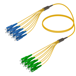 Samm Teknoloji - SC/UPC-SC/APC | 8 Fiber Fanout | Single Mode G657.A2 | 3.0/1.8mm (1) Samm Teknoloji - SC/UPC-SC/APC | 8 Fiber Fanout | Single Mode G657.A2 | 3.0/1.8mm (1)