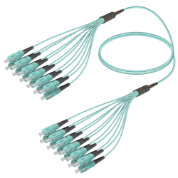 Samm Teknoloji - SC/UPC-SC/UPC | 12 Fiber Fanout | Multi Mode G651.OM3 | 3.0/1.8mm Samm Teknoloji - SC/UPC-SC/UPC | 12 Fiber Fanout | Multi Mode G651.OM3 | 3.0/1.8mm