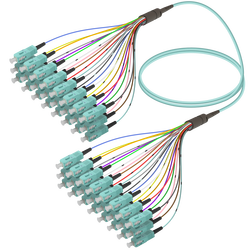 SC/UPC-SC/UPC | 24 Fiber Fanout | Multi Mode G651.OM3 | 3.0/0.9mm - Thumbnail