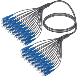 SC/UPC-SC/UPC | 24 Fiber Universal Fanout | Single Mode G657.A2 | 4.8/1.8mm SC/UPC-SC/UPC | 24 Fiber Universal Fanout | Single Mode G657.A2 | 4.8/1.8mm