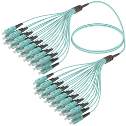 SC/UPC-SC/UPC | 24 Fibers Fanout | Multi Mode G651.OM3 | 3.0/1.8mm
