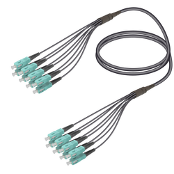 SC/UPC-SC/UPC | 8 Fiber Universal Fanout | Multi Mode G651.OM3 | 4.8/1.8mm SC/UPC-SC/UPC | 8 Fiber Universal Fanout | Multi Mode G651.OM3 | 4.8/1.8mm