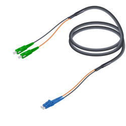SC/APC-LC/UPC | Single Mode G657.A2 Universal FTTA Breakout | 7.0x2.0mm - Thumbnail