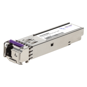  - SFP 1GbE BiDi (Upstream TX1310/RX1490), 20km, Single-Mode, Commercial Temp Fiber Optic Transceiver