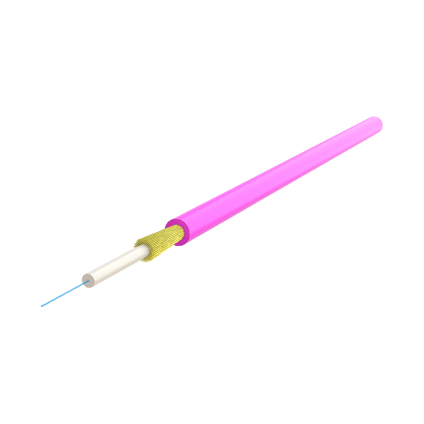 Simplex Fiber Optic Cable 2.0mm | I-V(ZN)H 1x1 | 1000 meter  Simplex Fiber Optic Cable 2.0mm | I-V(ZN)H 1x1 | 1000 meter