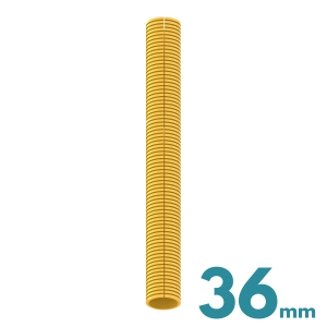 - Single Wall Slit Flex Tube-36_1M  - Single Wall Slit Flex Tube-36_1M