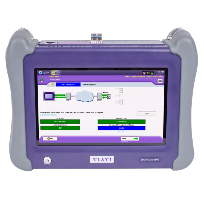 SmartClass 4800 Optic/1G-10G SmartClass 4800 Optic/1G-10G