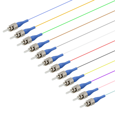 ST/UPC 12 Fiber Pigtail | Single Mode G657.A2 | 0.9mm