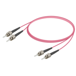 Samm Teknoloji - ST/UPC-ST/UPC | Multi Mode G651.OM4 Duplex Patch Cord | 2.0x4.1mm Samm Teknoloji - ST/UPC-ST/UPC | Multi Mode G651.OM4 Duplex Patch Cord | 2.0x4.1mm