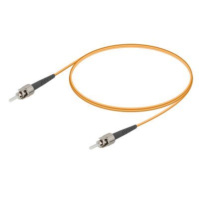 ST/UPC-ST/UPC | Multi Mode G651.OM1 Simplex Patch Cord | 2.0mm ST/UPC-ST/UPC | Multi Mode G651.OM1 Simplex Patch Cord | 2.0mm