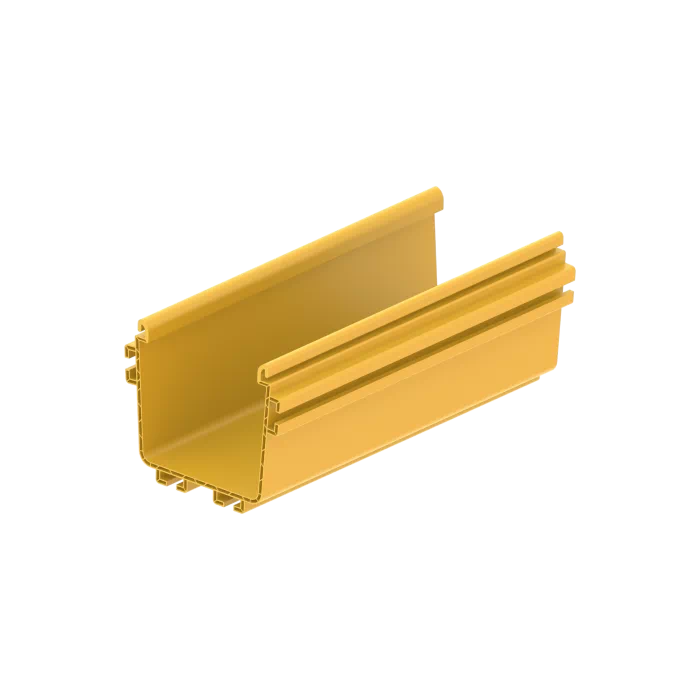 FDS_100mm Straight Solid Channel Body_1.8m