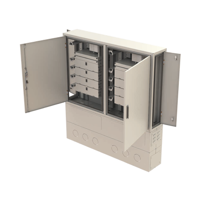 Street Type Fiber Optic Twin Cabinet | FDF-ODC-2-X