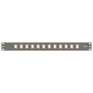 Samm Teknoloji - 19” 1U, FP6 12 Açılı Simpleks, Fiber Adaptörler için Ön Panel, Boş, Siyah (1) Samm Teknoloji - 19” 1U, FP6 12 Açılı Simpleks, Fiber Adaptörler için Ön Panel, Boş, Siyah (1)